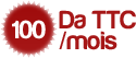 100 Da TTC par mois