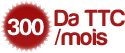 300 Da TTC par mois